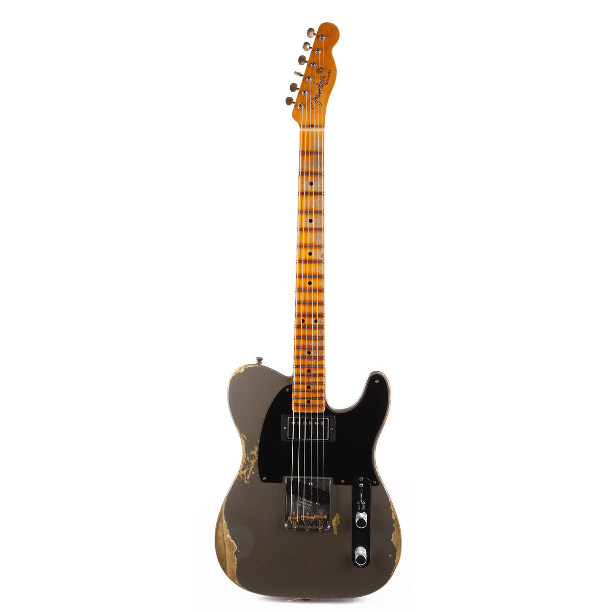 Fender Custom Shop 1951 Telecaster Heavy Relic Faded Pewter — 2