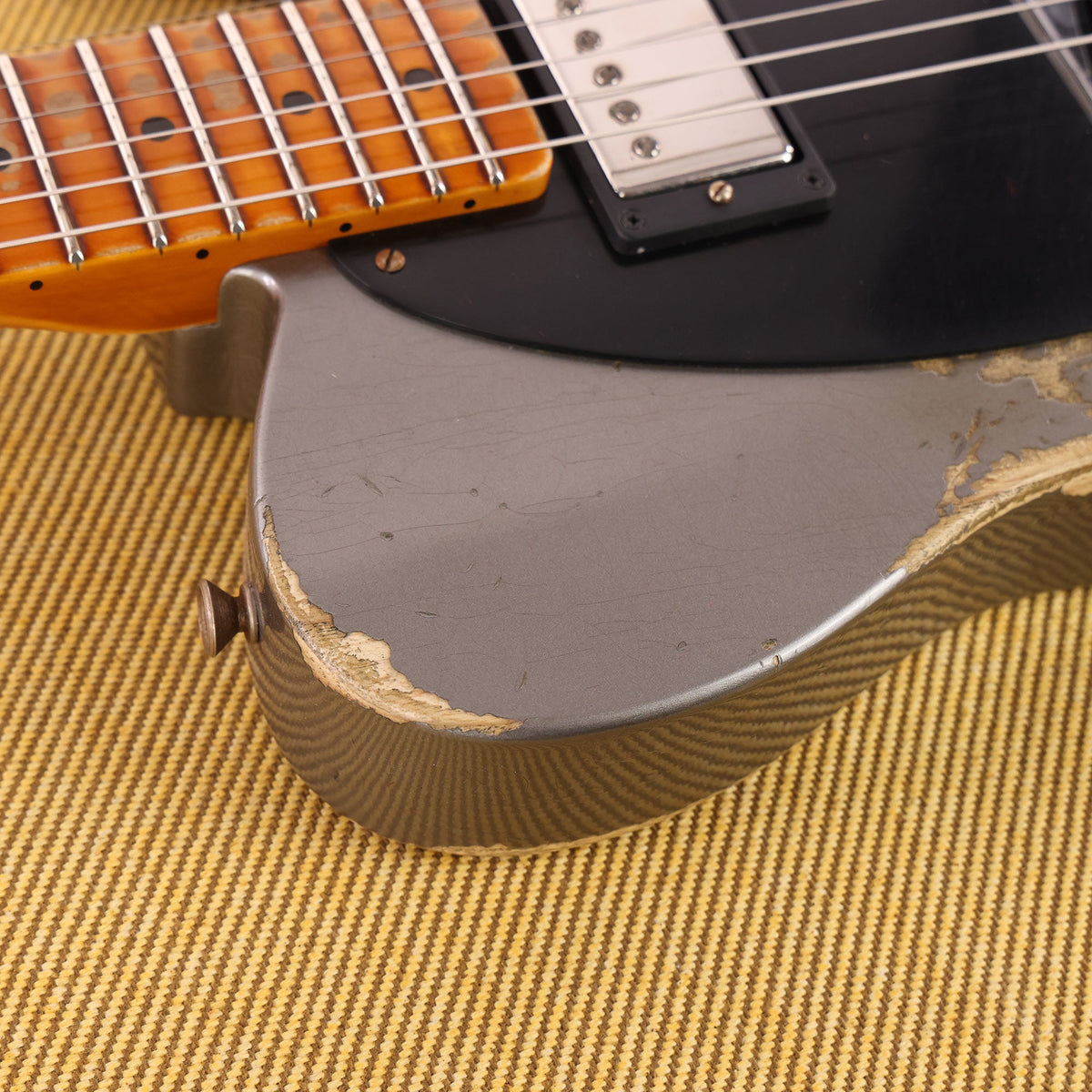 Fender Custom Shop 1951 Telecaster Heavy Relic Faded Pewter — 7
