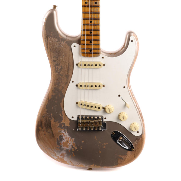 Fender Custom Shop 1956 Stratocaster Super Heavy Relic Faded Shoreline Gold