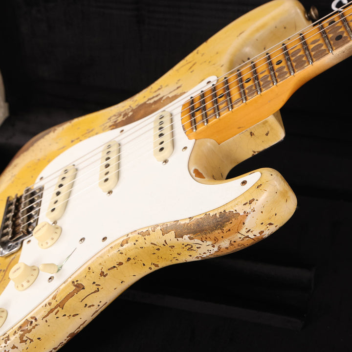 Fender Custom Shop Limited Edition 1956 Stratcaster Super Heavy Relic Faded Aged Desert Sand