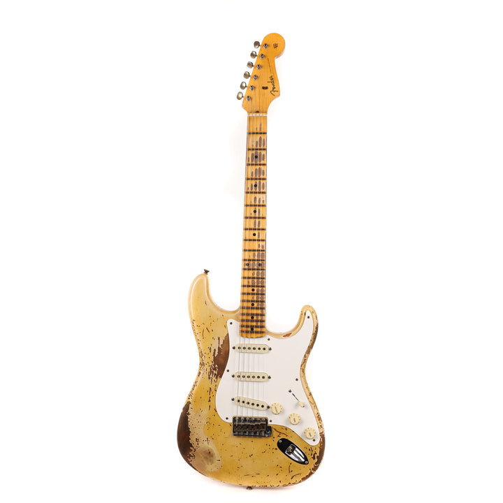 Fender Custom Shop Limited Edition 1956 Stratcaster Super Heavy Relic Faded Aged Desert Sand