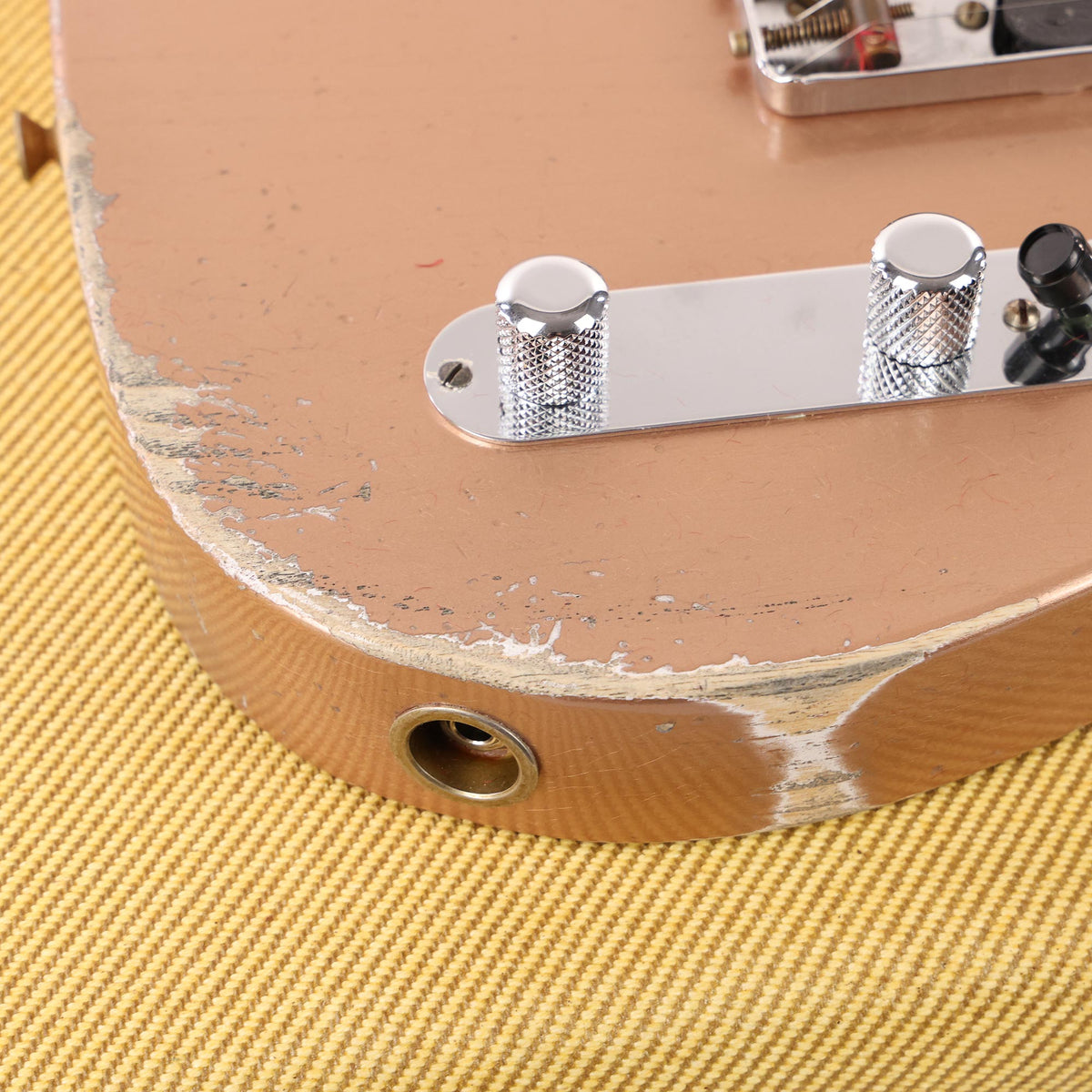 Fender Custom Shop '50 Esquire Heavy Relic Faded Aged Copper — 10