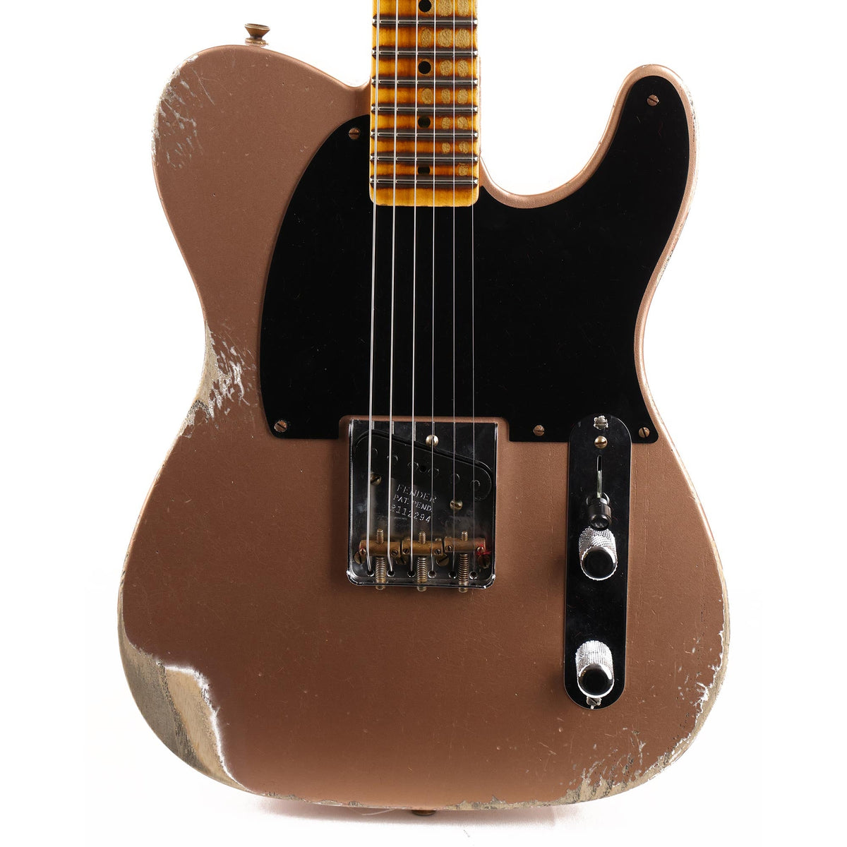 Fender Custom Shop '50 Esquire Heavy Relic Faded Aged Copper — 1
