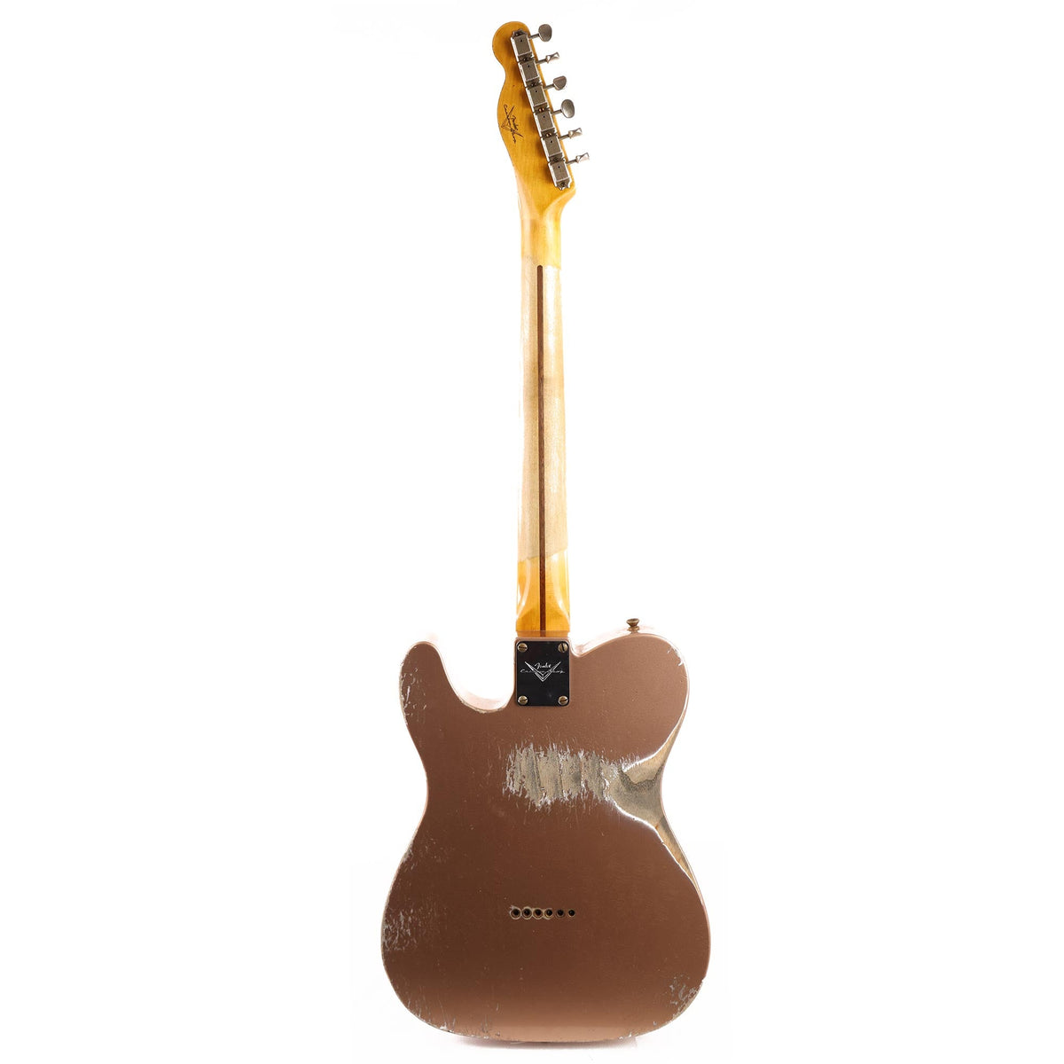 Fender Custom Shop '50 Esquire Heavy Relic Faded Aged Copper — 3