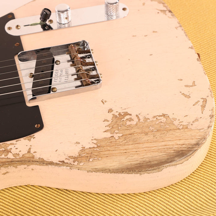 Fender Custom Shop 1951 Telecaster Super Heavy Relic Faded Aged Shell Pink