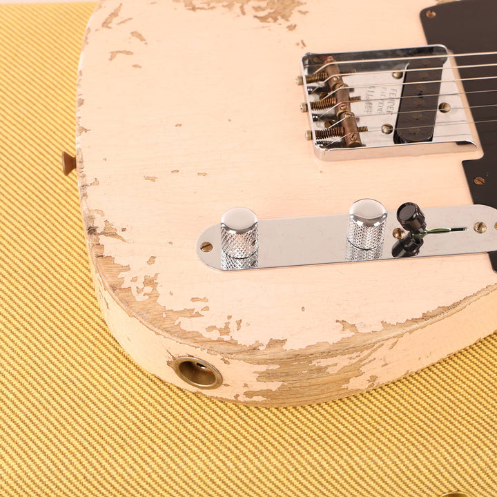 Fender Custom Shop 1951 Telecaster Super Heavy Relic Faded Aged Shell Pink