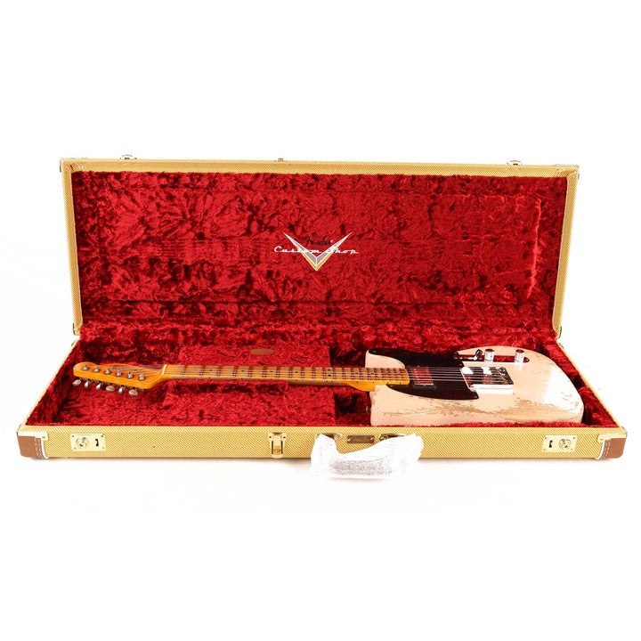 Fender Custom Shop 1951 Telecaster Super Heavy Relic Faded Aged Shell Pink