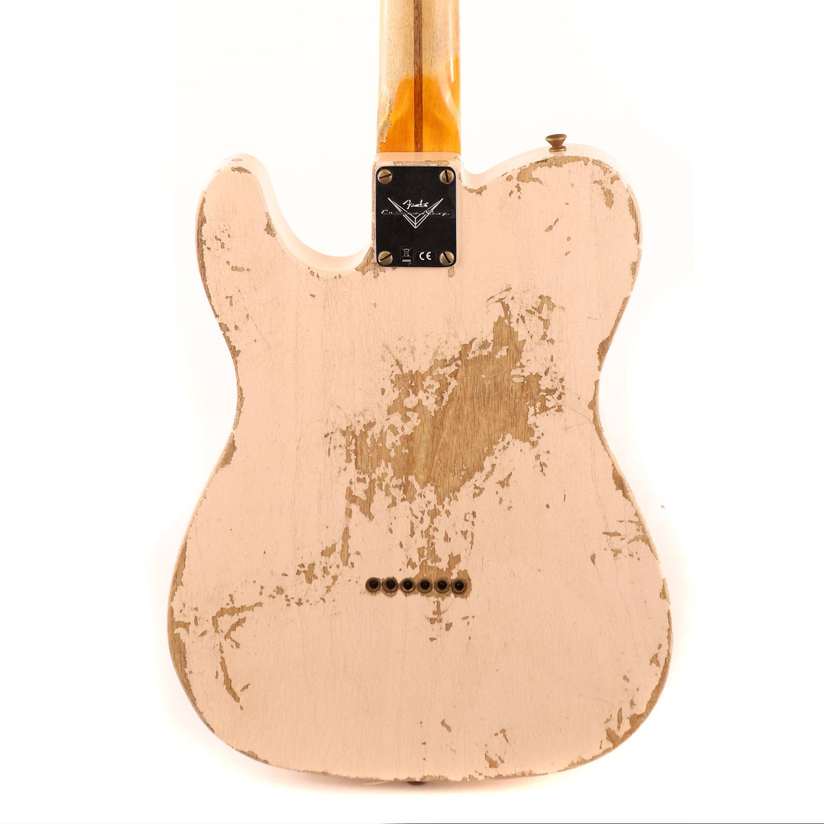 Fender Custom Shop 1951 Telecaster Super Heavy Relic Faded Aged Shell Pink — 6