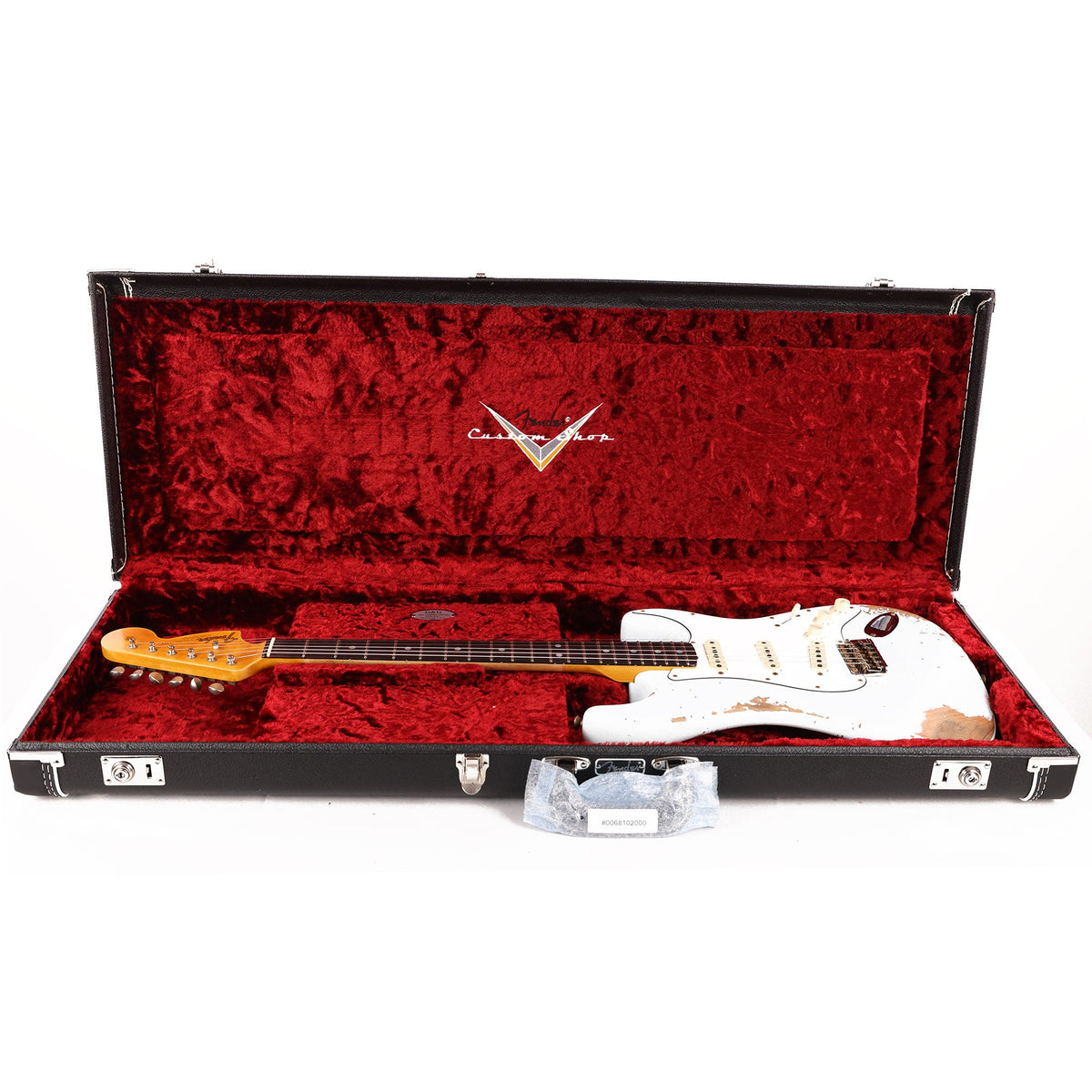 Fender Custom Shop 1967 Stratocaster Heavy Relic Faded Sonic Blue — 12