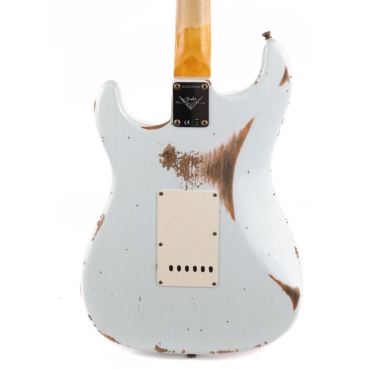 Fender Custom Shop 1967 Stratocaster Heavy Relic Faded Sonic Blue — 6