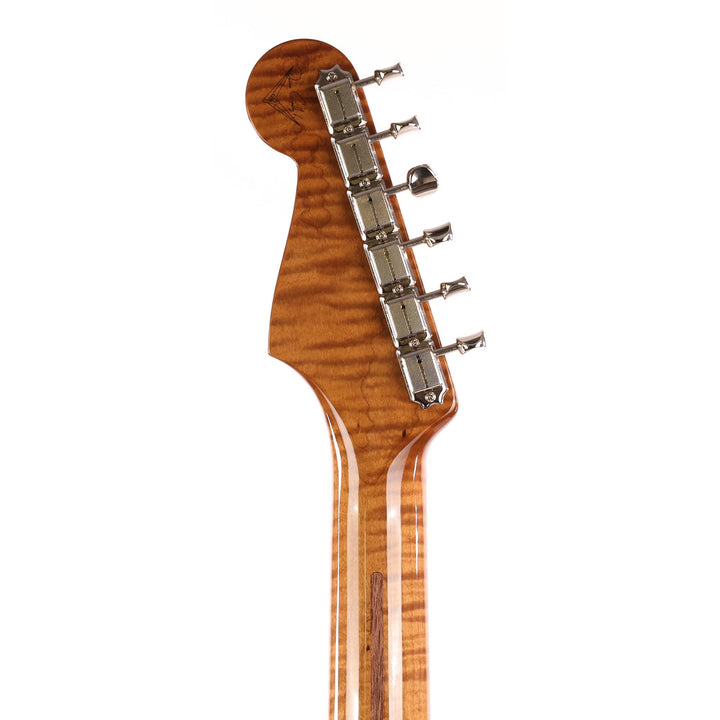 Fender Custom Shop '56 Stratocaster Matte Silver Primer Masterbuilt Dennis Galuszka 4A Roasted Flame Neck 2021