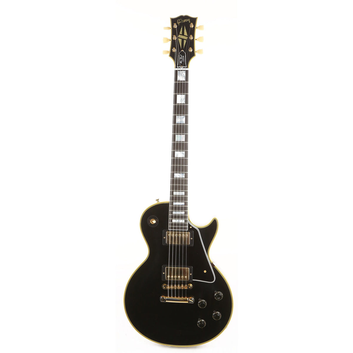 Gibson Custom Shop 1957 Les Paul Custom 2-Pickup Ebony Murphy Lab Ultra Light Aged — 2