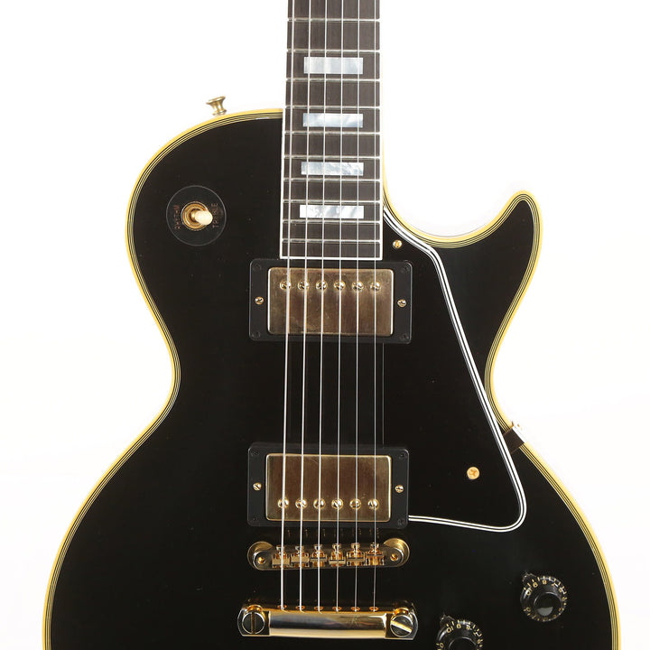 Gibson Custom Shop 1957 Les Paul Custom 2-Pickup Ebony Murphy Lab Ultra Light Aged