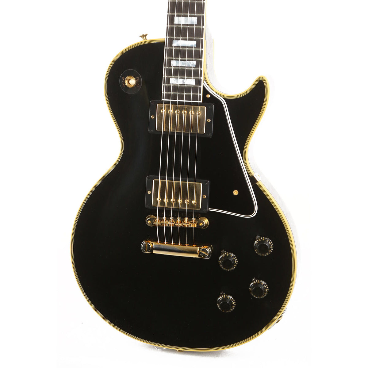 Gibson Custom Shop 1957 Les Paul Custom 2-Pickup Ebony Murphy Lab Ultra Light Aged — 7