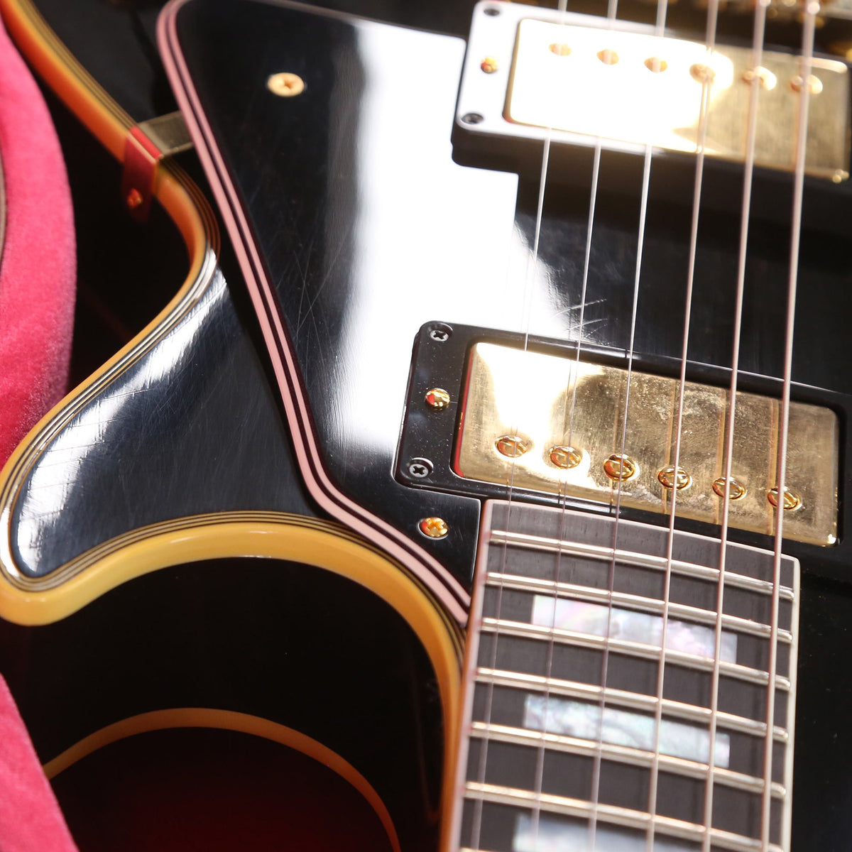 Gibson Custom Shop 1957 Les Paul Custom 2-Pickup Ebony Murphy Lab Ultra Light Aged — 8