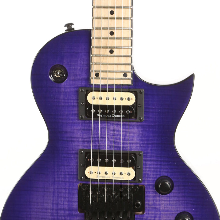 Kramer Assault Plus Trans Purple Burst Broken Headstock As-Is