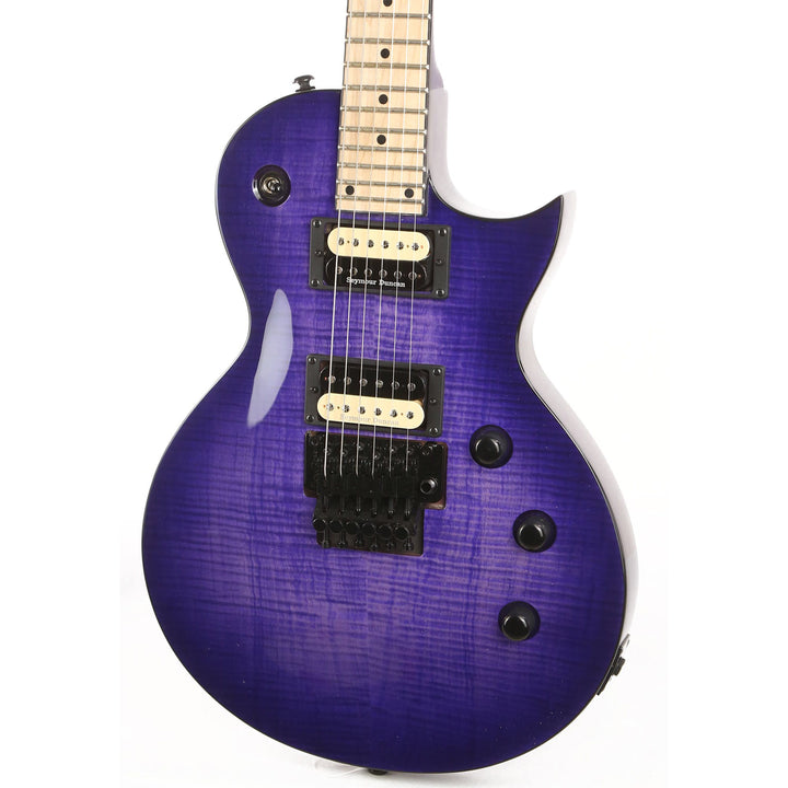 Kramer Assault Plus Trans Purple Burst Broken Headstock As-Is