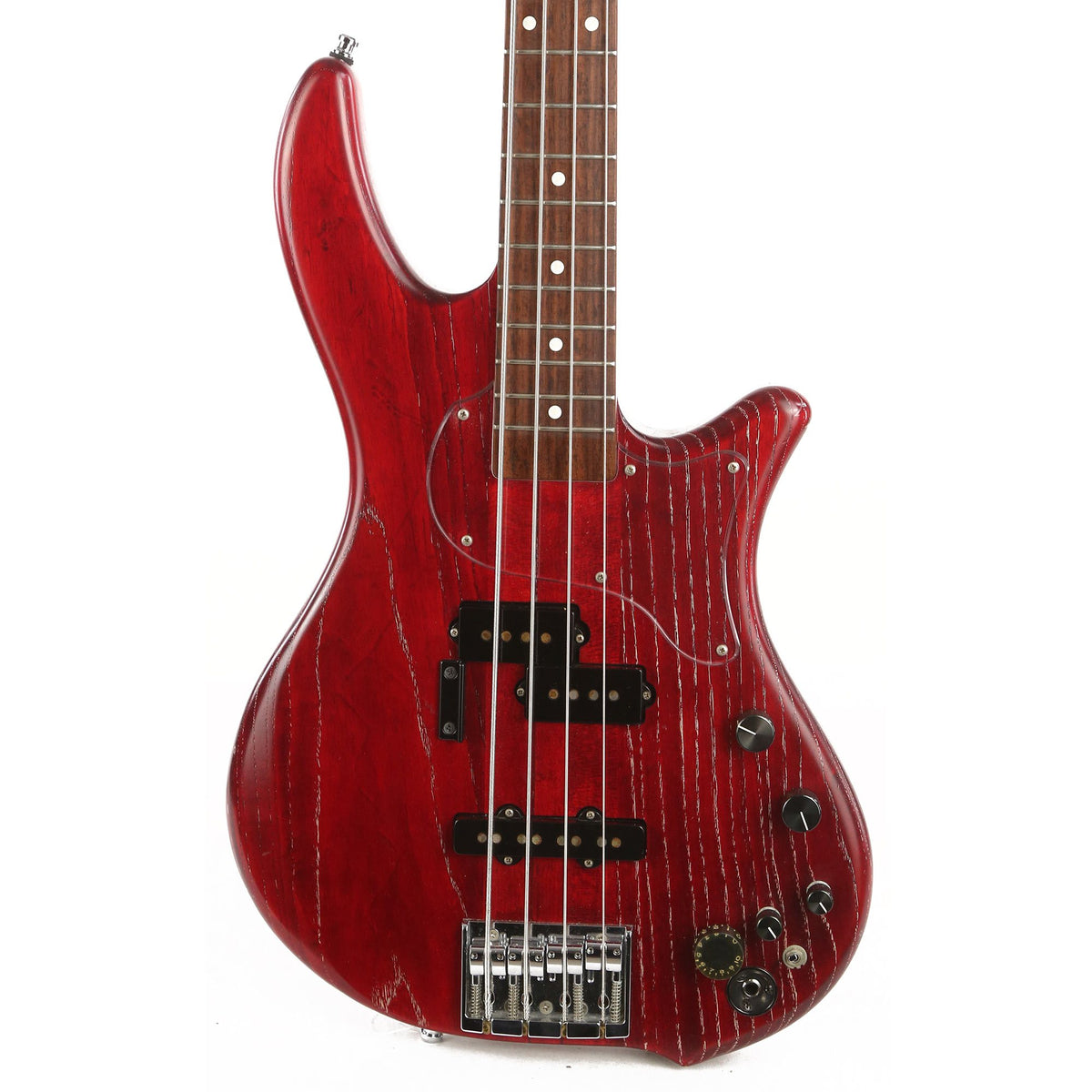 ESP Bottom Bump Satin Red with White Filler 2008 — 1