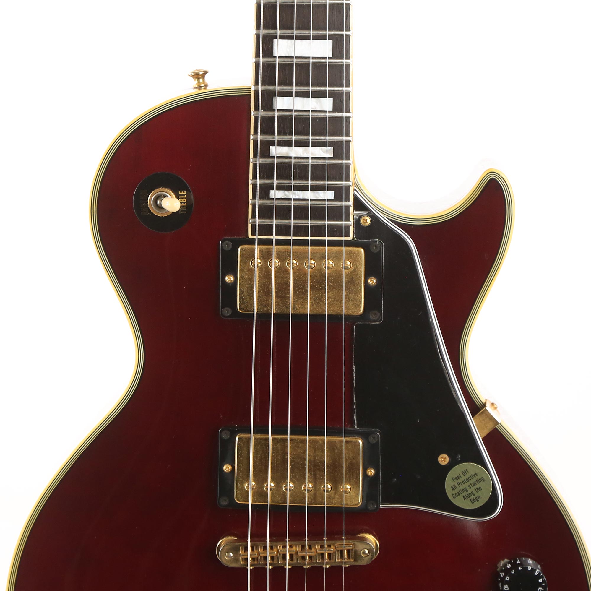 Orville by Gibson Les Paul Custom Wine Red | The Music Zoo