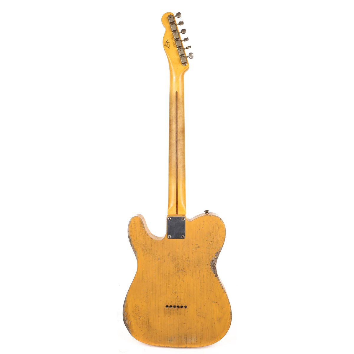 Fender Custom Shop 1952 Telecaster Heavy Relic Greg Fessler Masterbuilt Brazilian Board — 3