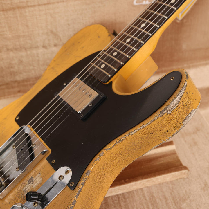 Fender Custom Shop 1952 Telecaster Heavy Relic Greg Fessler Masterbuilt Brazilian Board