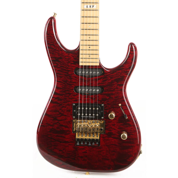 ESP The Mirage See-Thru Red Quilt Top Used
