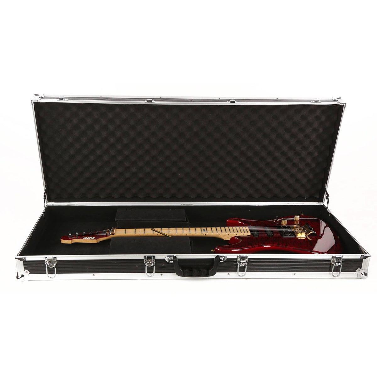 ESP The Mirage See-Thru Red Quilt Top Used — 8