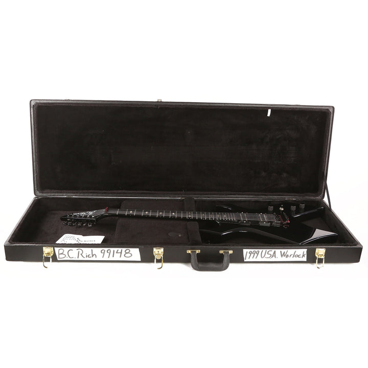 1999 B.C. Rich USA Warlock Black