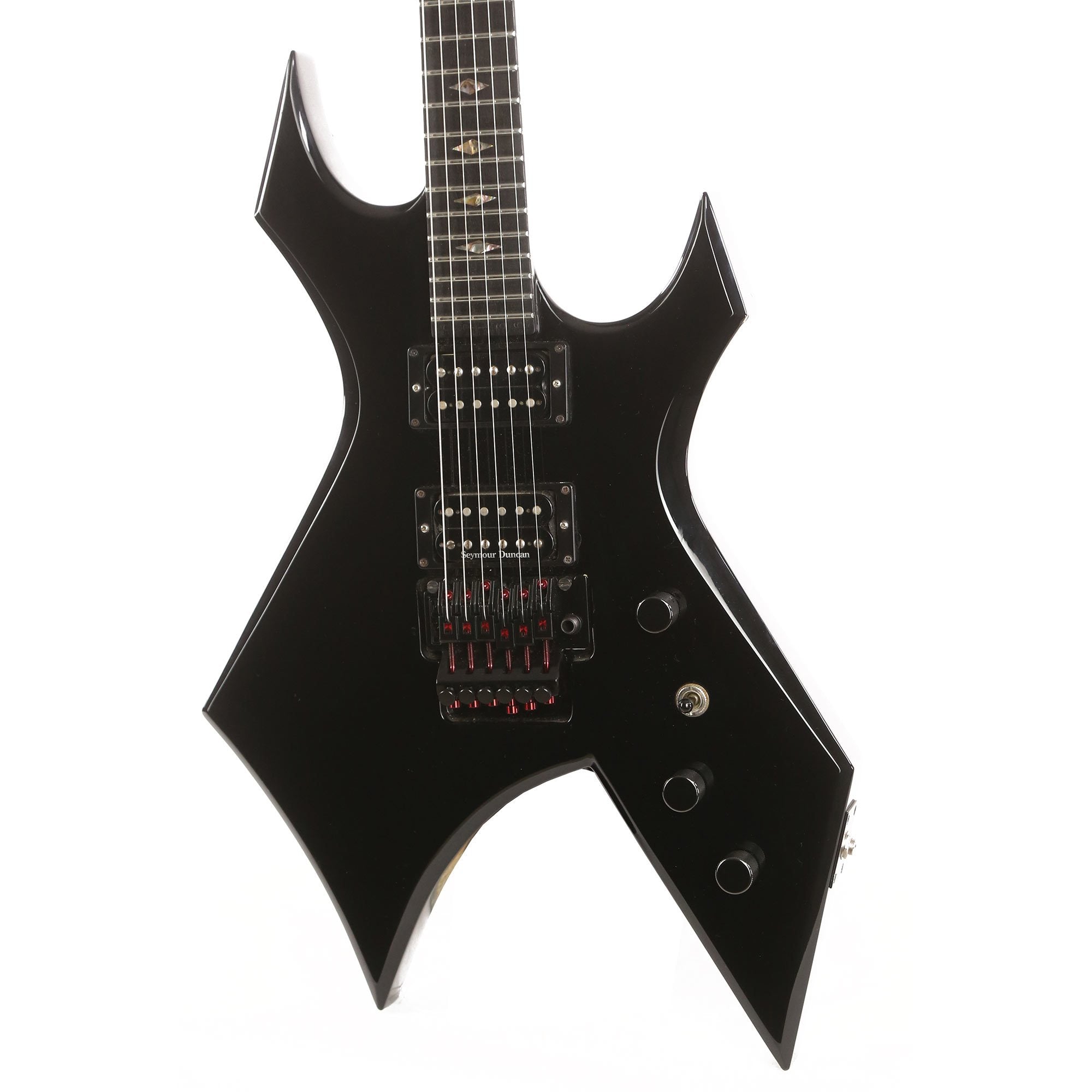 1999 B.C. Rich USA Warlock Black | The Music Zoo