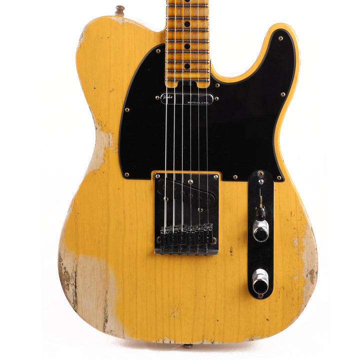 Fender Custom Shop Custom Elite Telecaster Butterscotch Blonde Heavy Relic