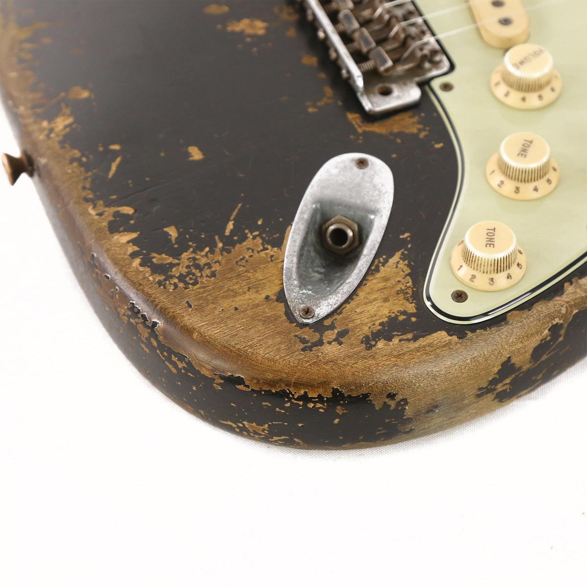 Fender Custom Shop 1960s Stratocaster Ultimate Relic Black Masterbuilt Vincent Van Trigt — 8