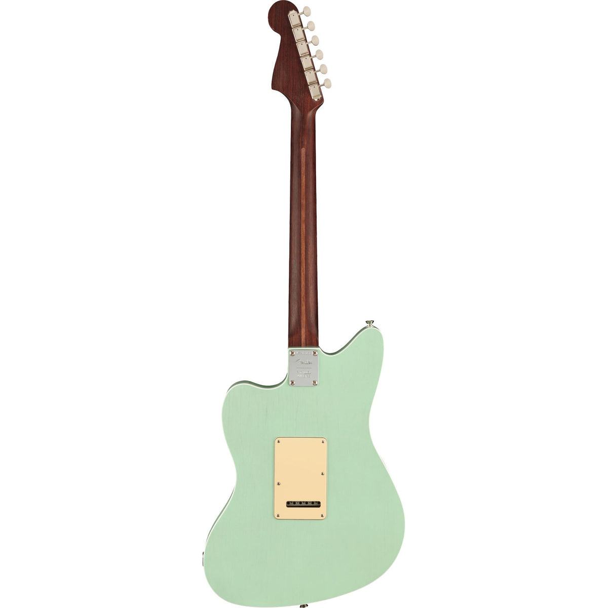 Fender Parallel Universe Volume II Strat Jazz Deluxe Transparent Faded Seafoam Green — 3