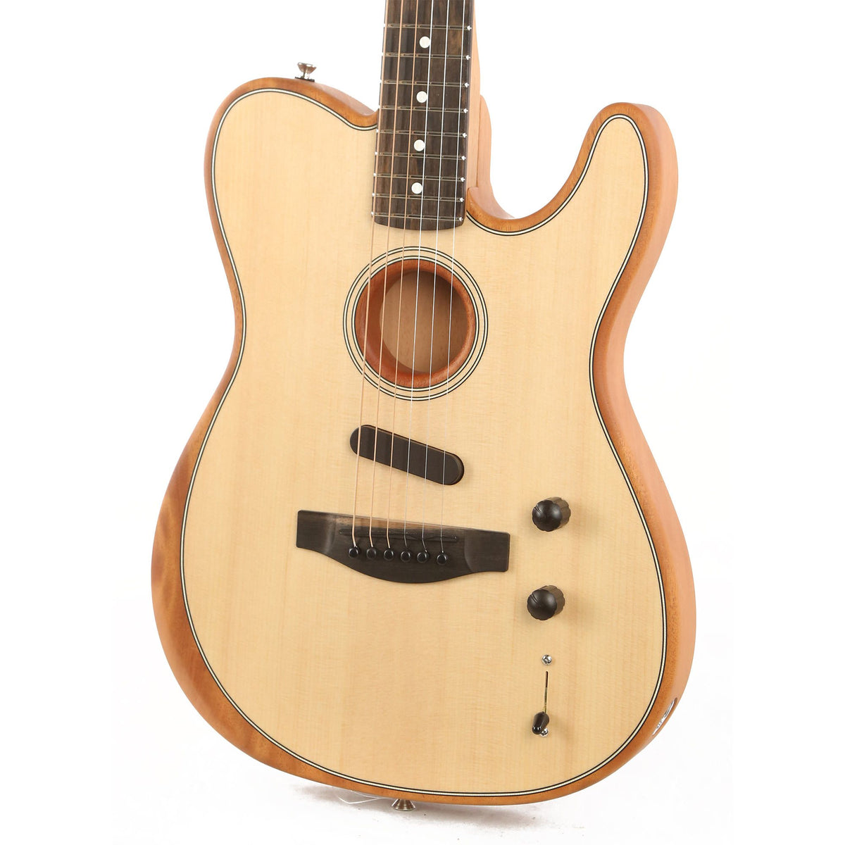 Fender American Acoustasonic Telecaster Natural 2020 — 7