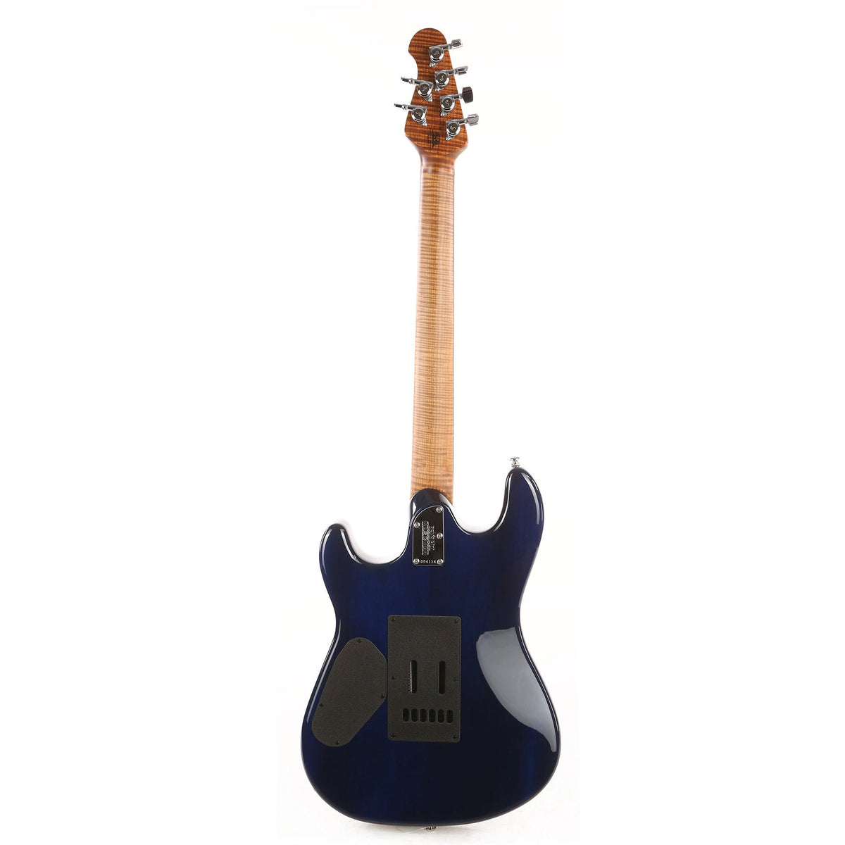 Ernie Ball Music Man Sabre Guitar HH Deep Blue Burst 2020 — 3