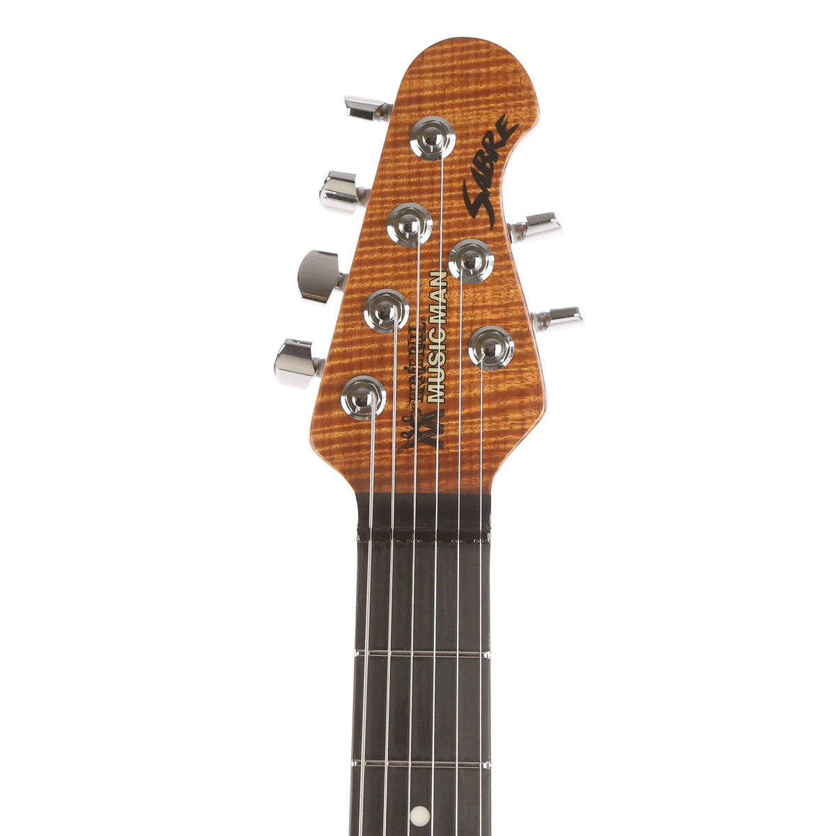 Ernie Ball Music Man Sabre Guitar HH Deep Blue Burst 2020 — 4
