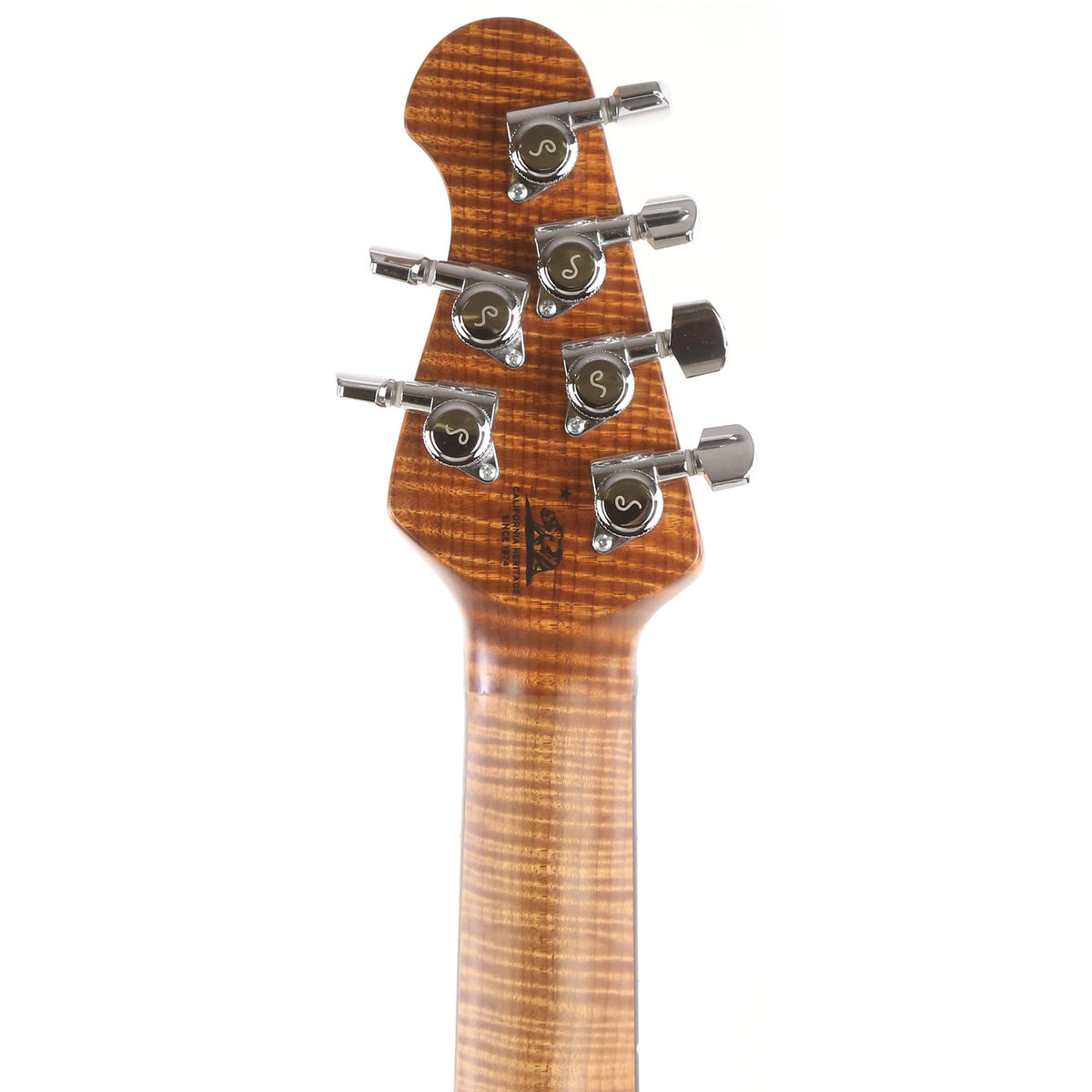 Ernie Ball Music Man Sabre Guitar HH Deep Blue Burst 2020 — 5
