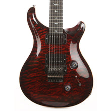 PRS Wood Library Custom 24 Floyd 10-Top 1-Piece Flame Maple Transparent Red