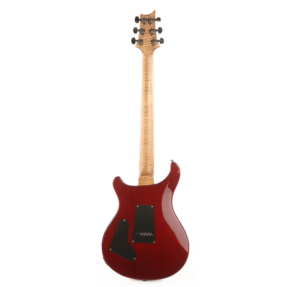 PRS Wood Library Custom 24 Floyd 10-Top 1-Piece Flame Maple Transparent Red — 3