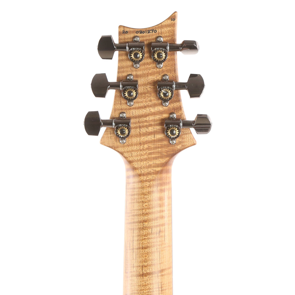 PRS Wood Library Custom 24 Floyd 10-Top 1-Piece Flame Maple Transparent Red — 5