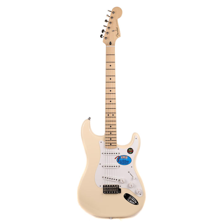 Fender Artist Series Jimmie Vaughan Tex Mex Stratocaster Electric Guitar Olympic White
