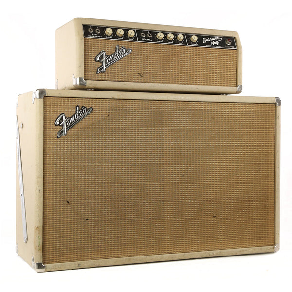 1964 Fender Bassman Head and 2x12 Cabinet