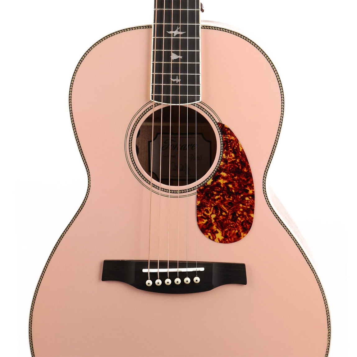 PRS SE P20E Parlor Acoustic-Electric Shell Pink | The Music Zoo
