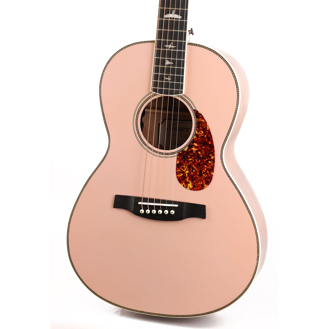 PRS SE P20E Parlor Acoustic-Electric Shell Pink Used | The Music Zoo