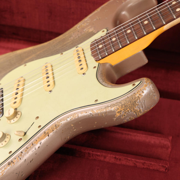 Fender Masterbuilt Fender Custom Shop 1963 Stratocaster Ultimate Relic Masterbuilt Jason ...