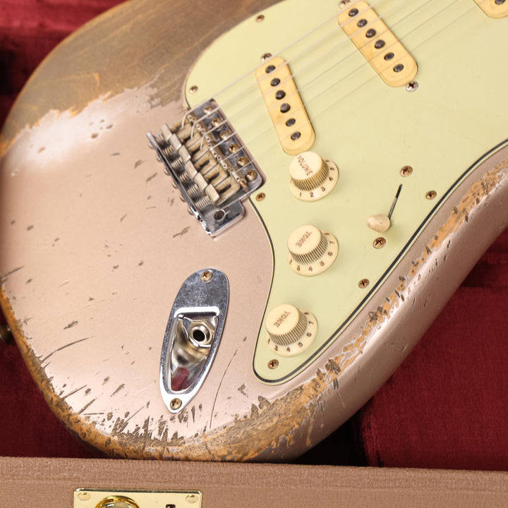 Fender Masterbuilt Fender Custom Shop 1963 Stratocaster Ultimate Relic Masterbuilt Jason ...