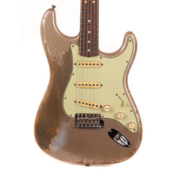 Fender Custom Shop 1963 Stratocaster Ultimate Relic Masterbuilt Jason Smith Shoreline Gold