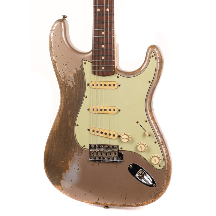 Fender Custom Shop 1963 Stratocaster Ultimate Relic Masterbuilt Jason Smith Shoreline Gold