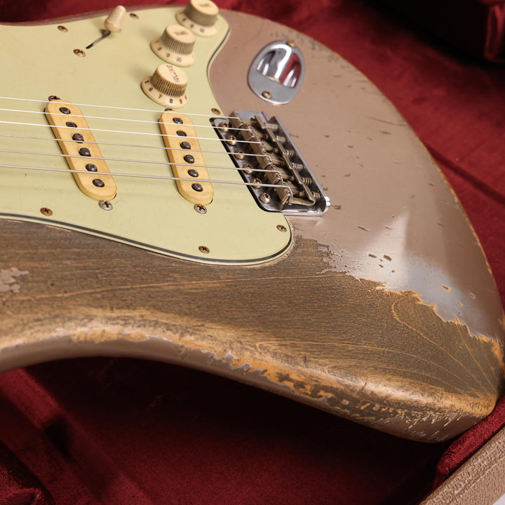 Fender Masterbuilt Fender Custom Shop 1963 Stratocaster Ultimate Relic Masterbuilt Jason ...