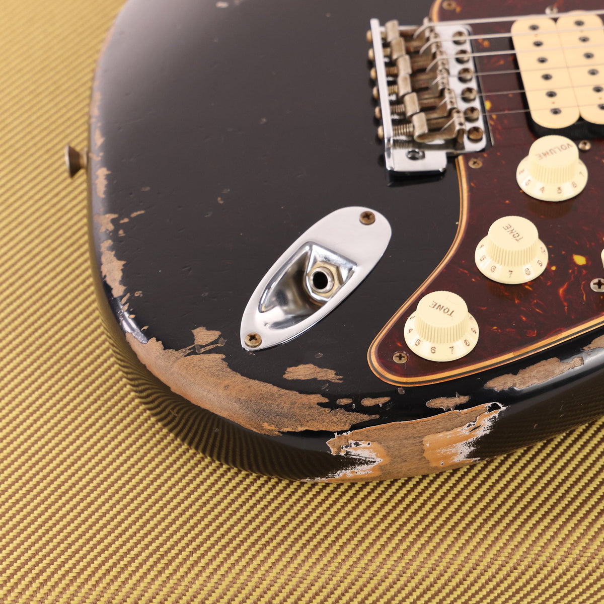 Fender Custom Shop 1957 Stratocaster HSH Heavy Relic Black — 10