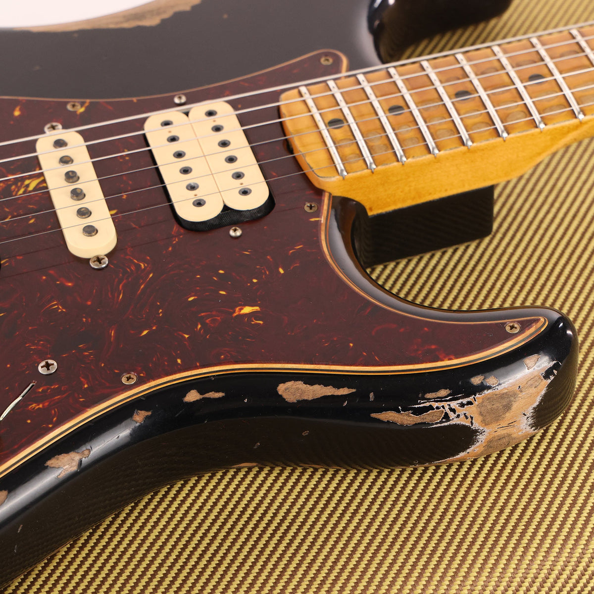 Fender Custom Shop 1957 Stratocaster HSH Heavy Relic Black — 11